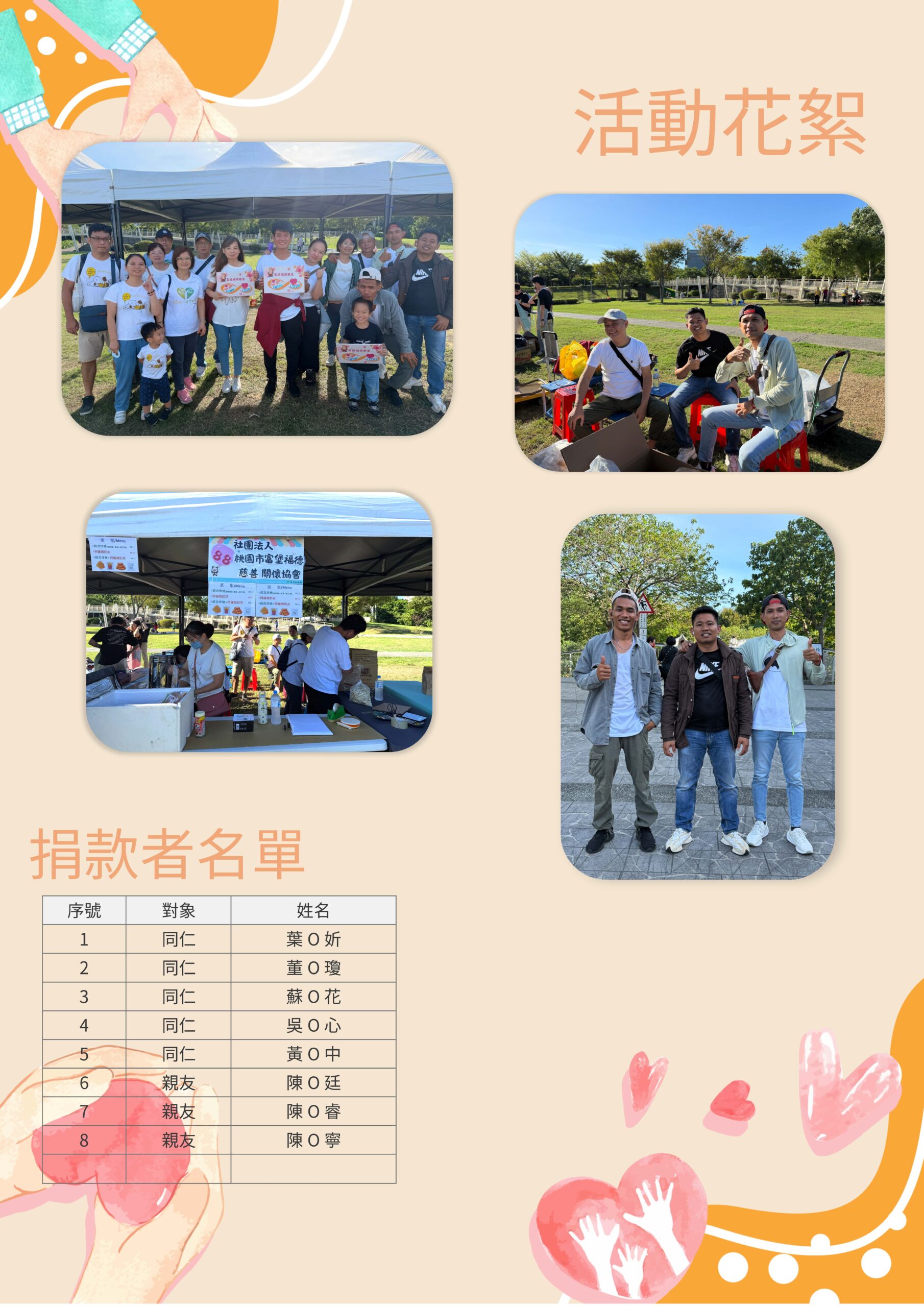 2025 邀請您一同「薯」光點亮愛心 後紀花絮